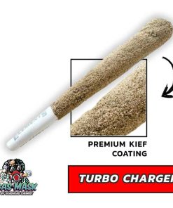 Gas Mask Turbo Chargers King Size Distillate & Kief Pre Roll