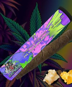 gas mask infused pre rolled backwoods