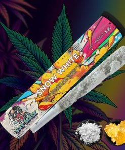Gas Mask Snow White Moon Rocks | Liquid Diamond & Pure THC-A