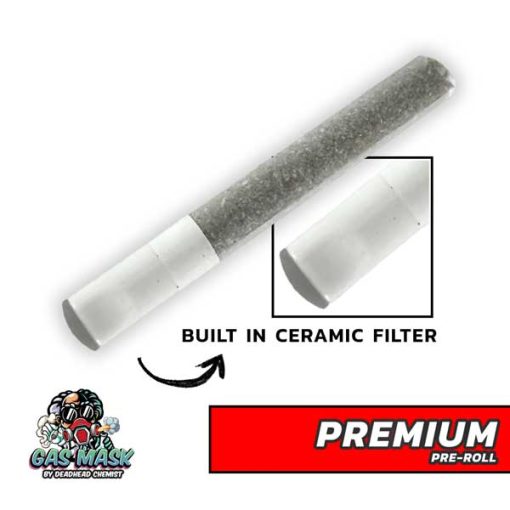 Gas Mask Premium Cannabis Pre-Roll | 9.2G Non-Infused or Live Resin Infused