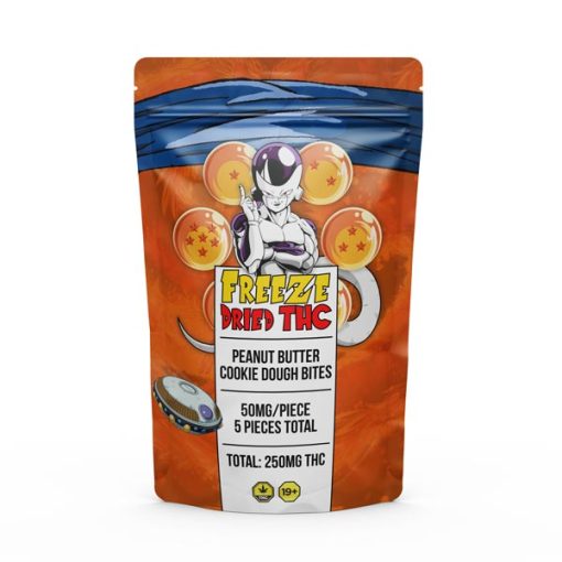 THC Freeze Dried Cookie Dough Bites 250mg THC